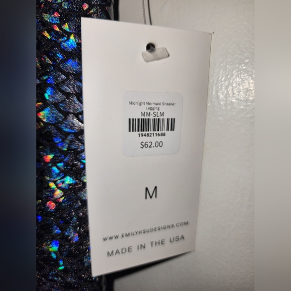 NWT- HSU MIDNIGHT MERMAID SET Size M, Crop & Leggings - Picture 10 of 10